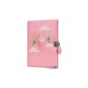 Roze dagboek met slotje - My little diary horn stars 